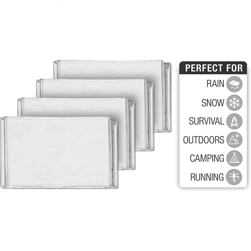 Swiss Safe Emergency Mylar Thermal Blankets