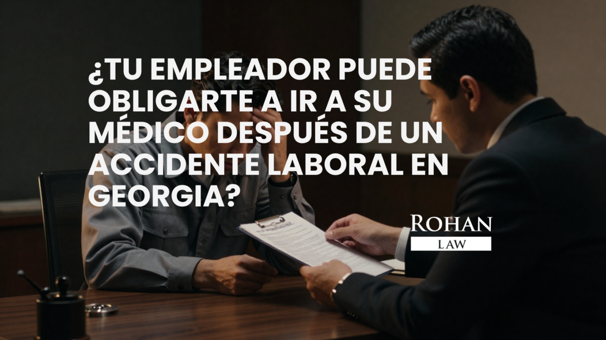 médico para accidente de trabajo en Georgia