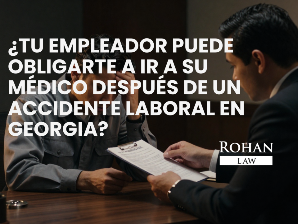 médico para accidente de trabajo en Georgia