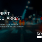 first DUI arrest Georgia