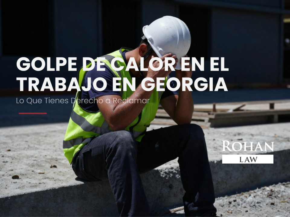 golpe de calor en el trabajo Georgia