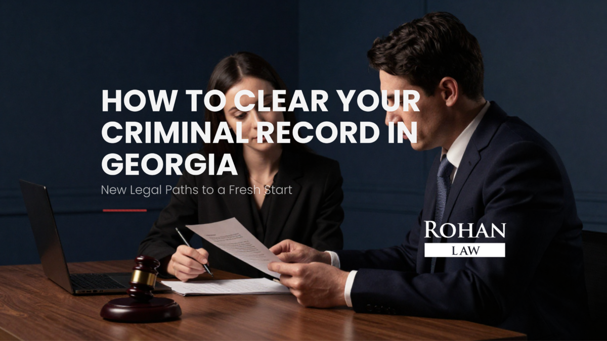 clear your criminal record in Georgia