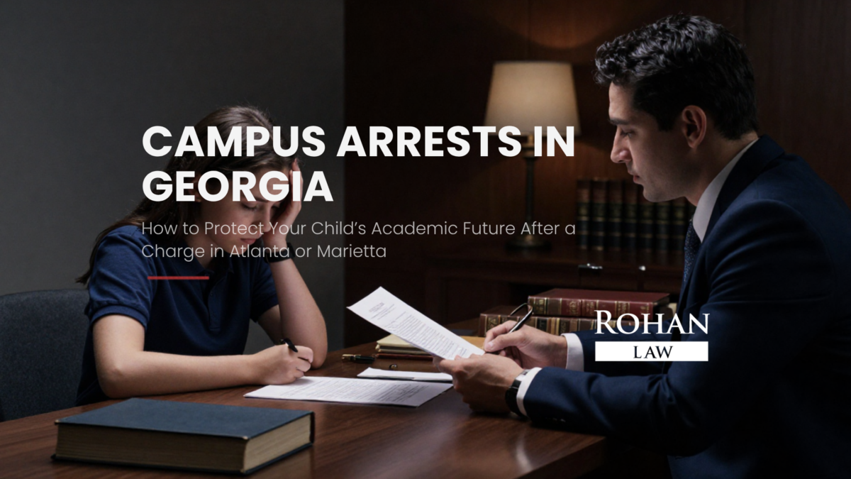 campus arrests in georgia How to Protect Your Child’s Academic Future After a Charge in Atlanta or Marietta