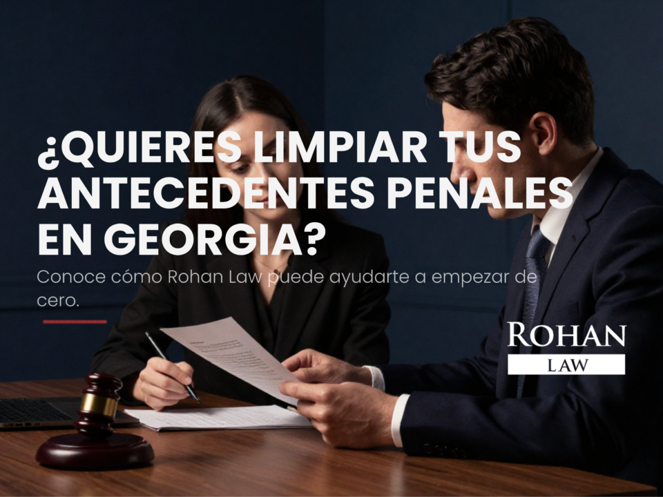 cómo limpiar tus antecedentes penales en Georgia