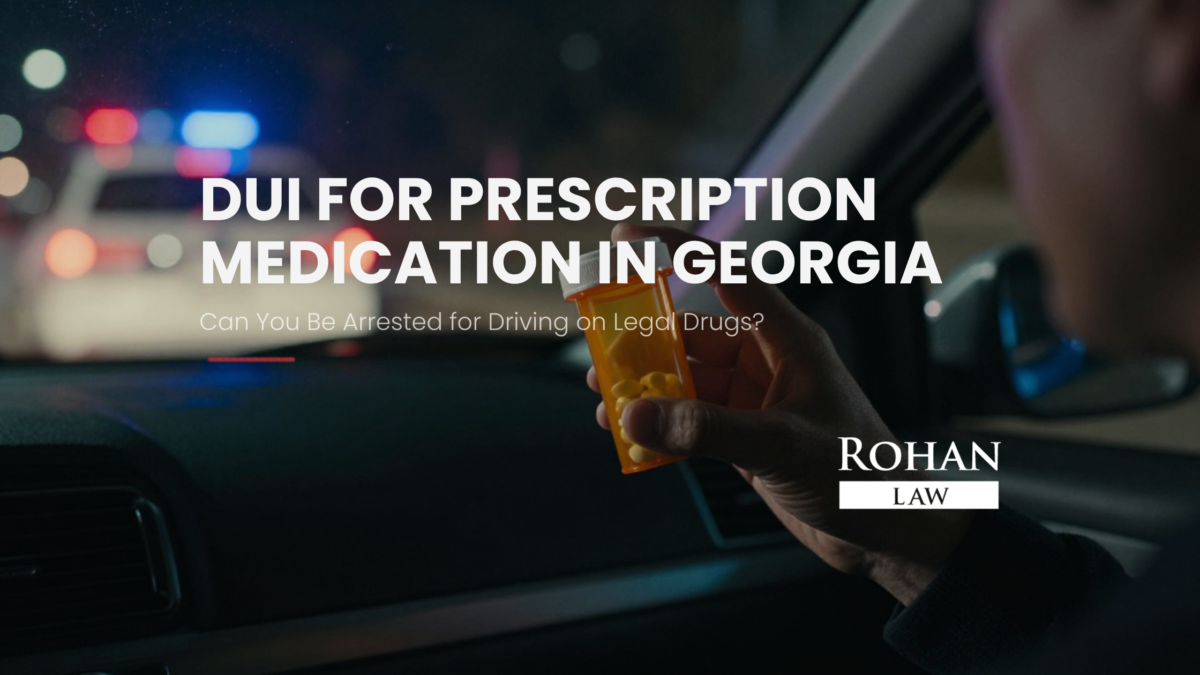 DUI prescription drugs Georgia