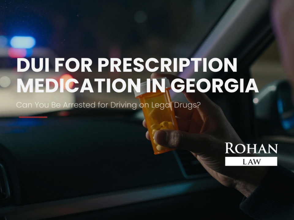 DUI prescription drugs Georgia