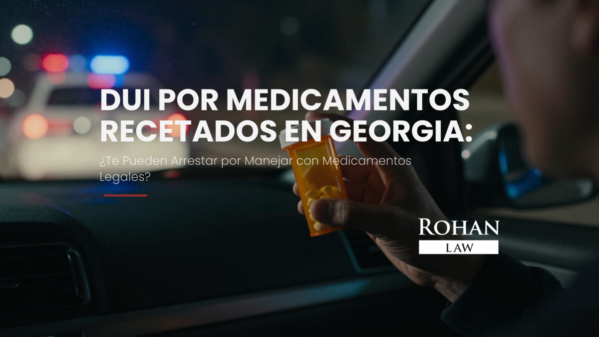 DUI por medicamentos recetados en Georgia