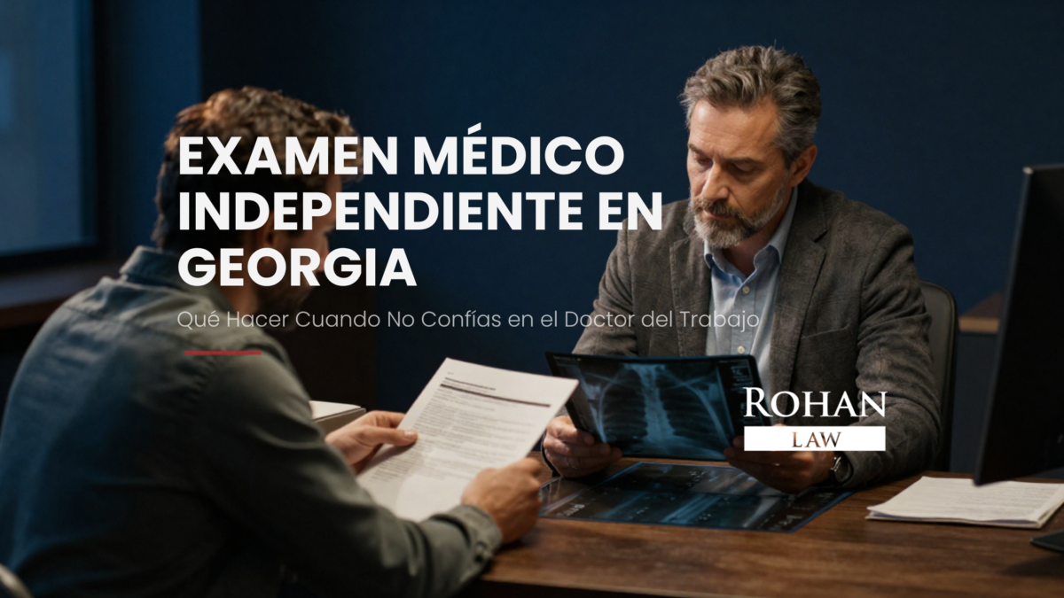examen médico independiente en georgia compensación laboral Georgia