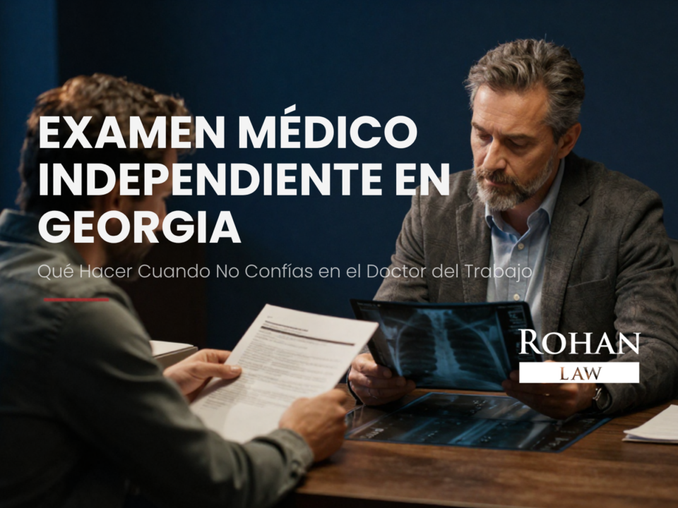 examen médico independiente en georgia compensación laboral Georgia