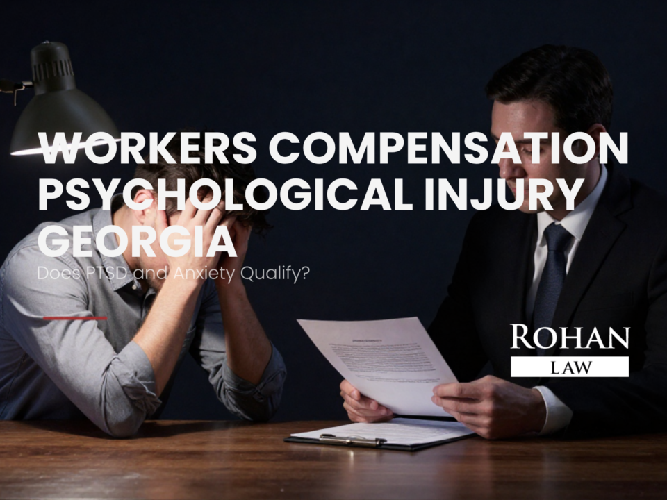 workers compensation psychological injury Georgia