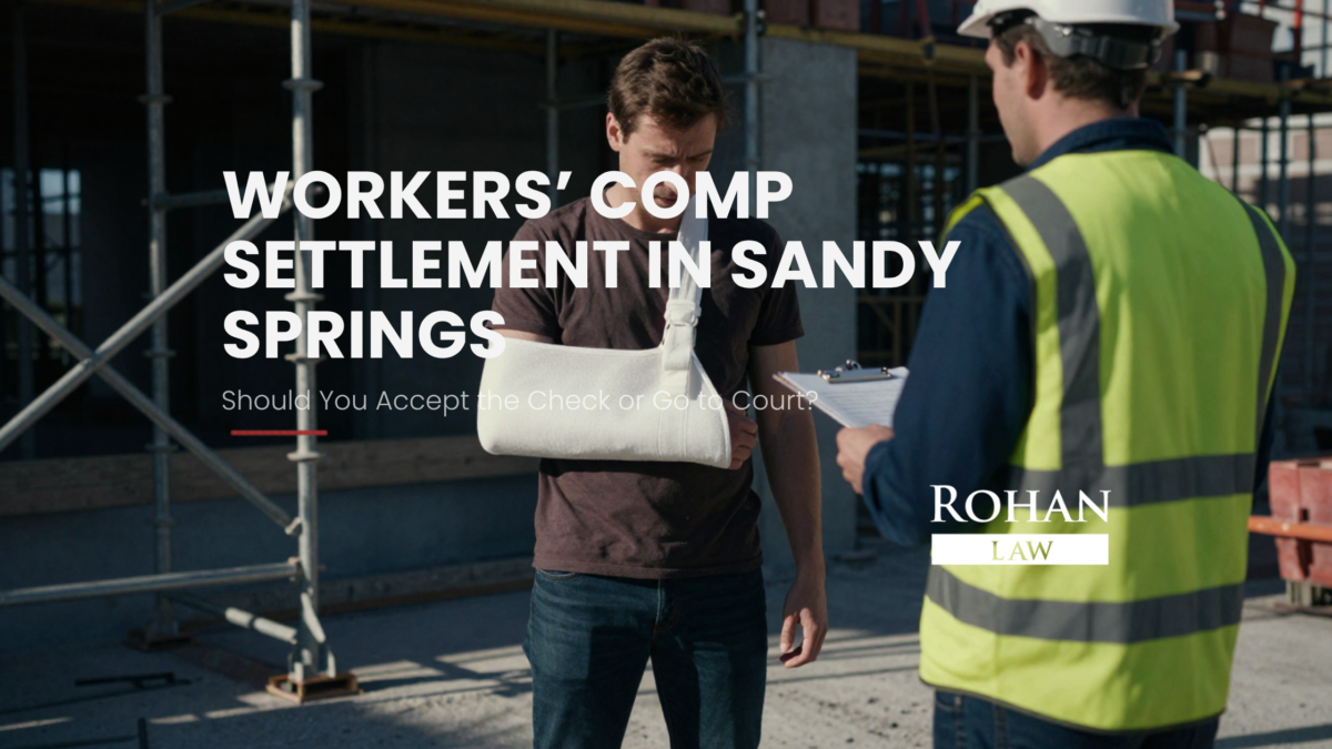 workers comp settlement in Sandy Springs