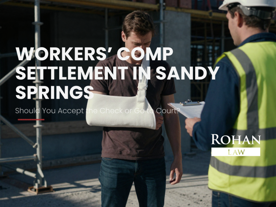 workers comp settlement in Sandy Springs