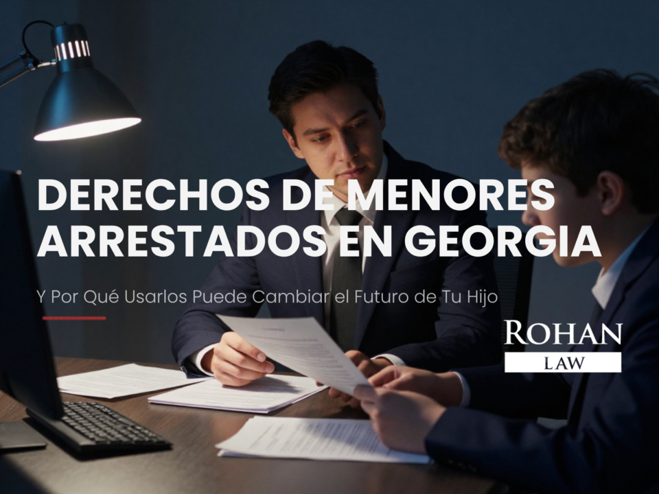 Derechos de Menores Arrestados en Georgia — Y Por Qué Usarlos Puede Cambiar el Futuro de Tu Hijo