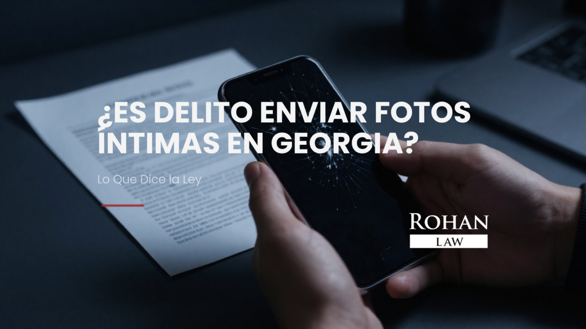 es delito enviar fotos íntimas en Georgia