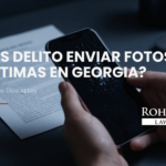 es delito enviar fotos íntimas en Georgia