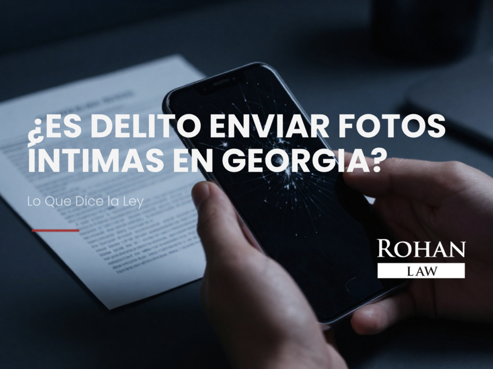 es delito enviar fotos íntimas en Georgia