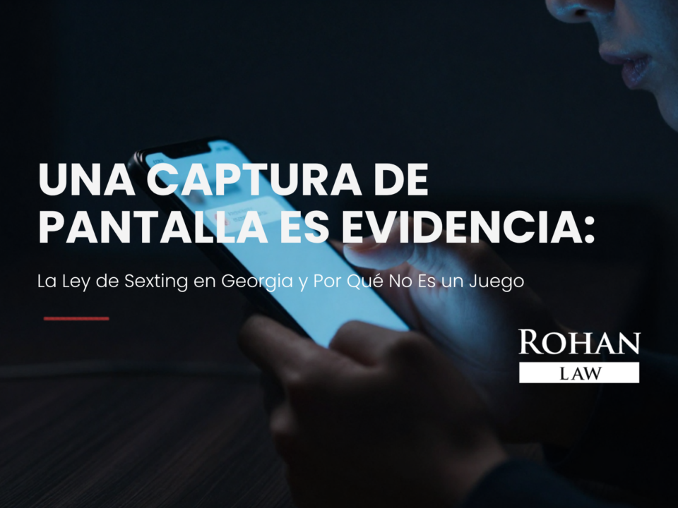 ley de sexting en Georgia