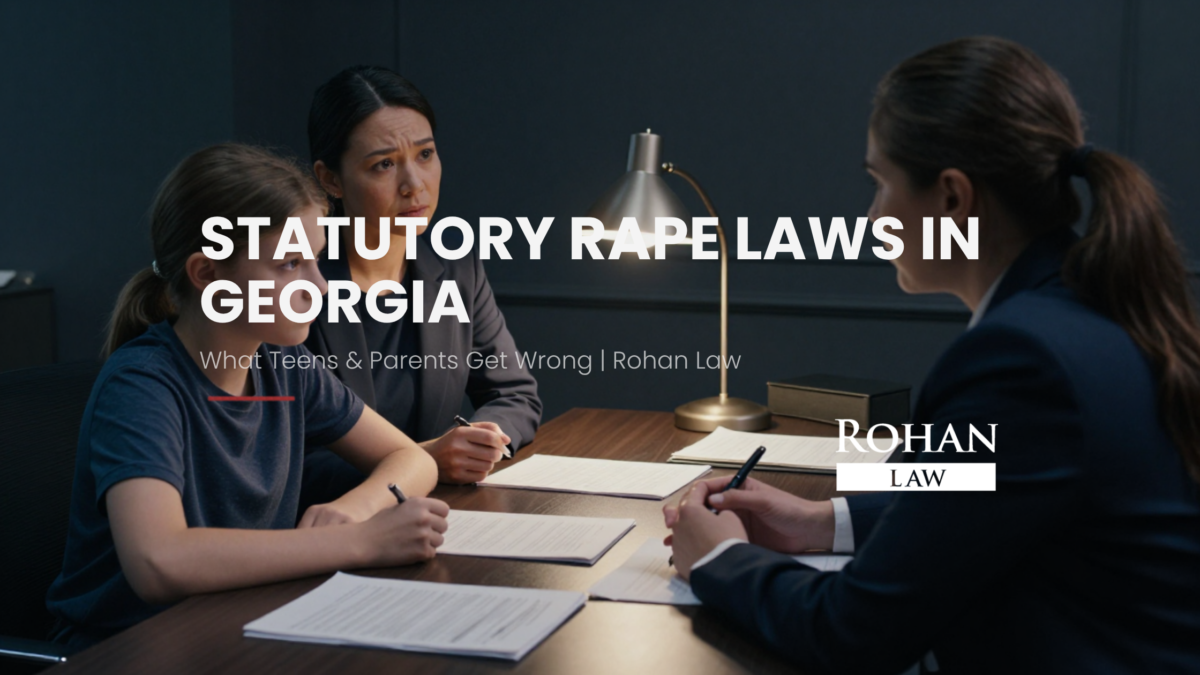 Statutory Rape Laws in Georgia: What Teens & Parents Get Wrong