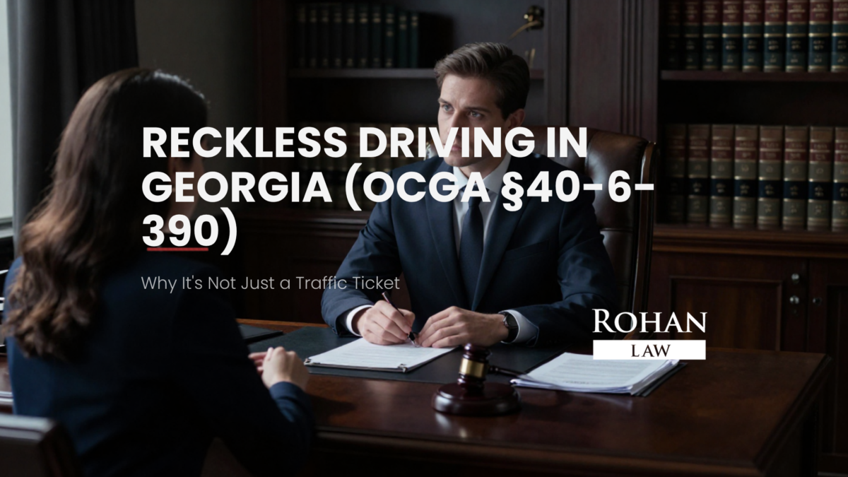 reckless driving in Georgia