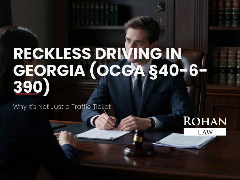 reckless driving in Georgia