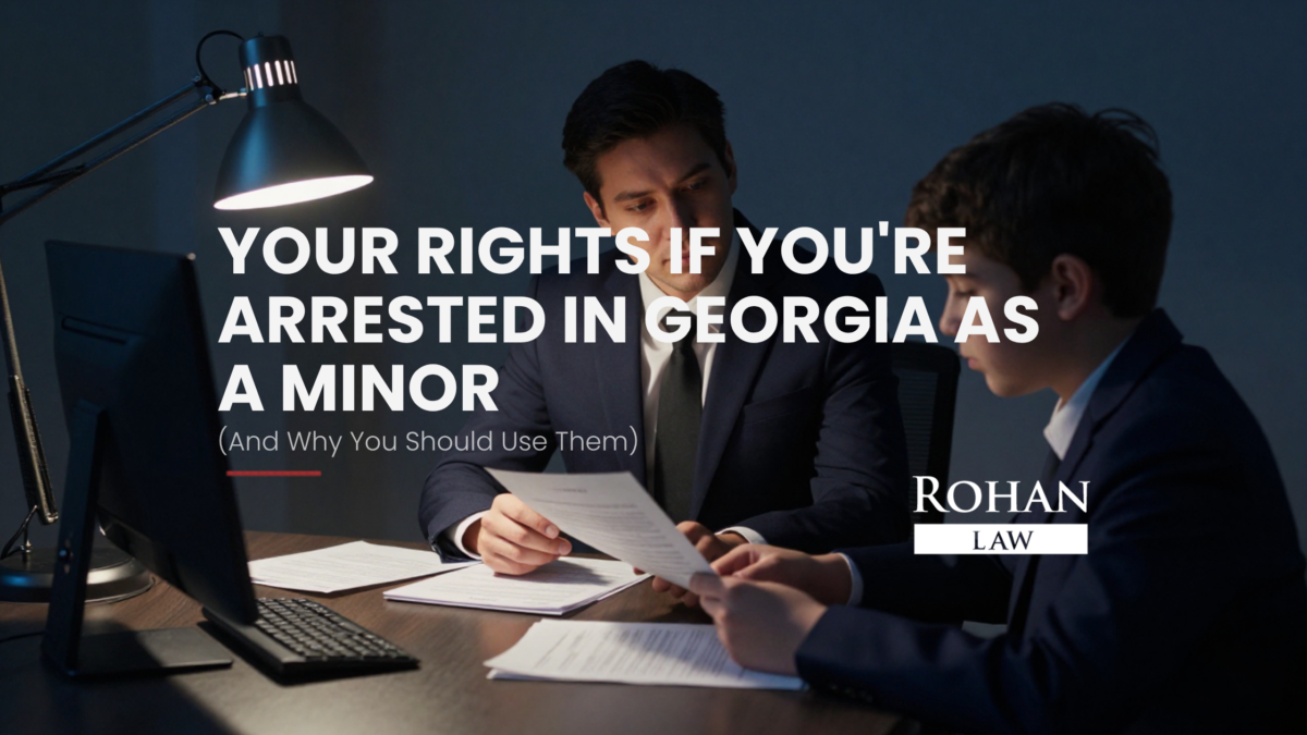 rights of minors arrested in Georgia