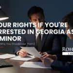 rights of minors arrested in Georgia