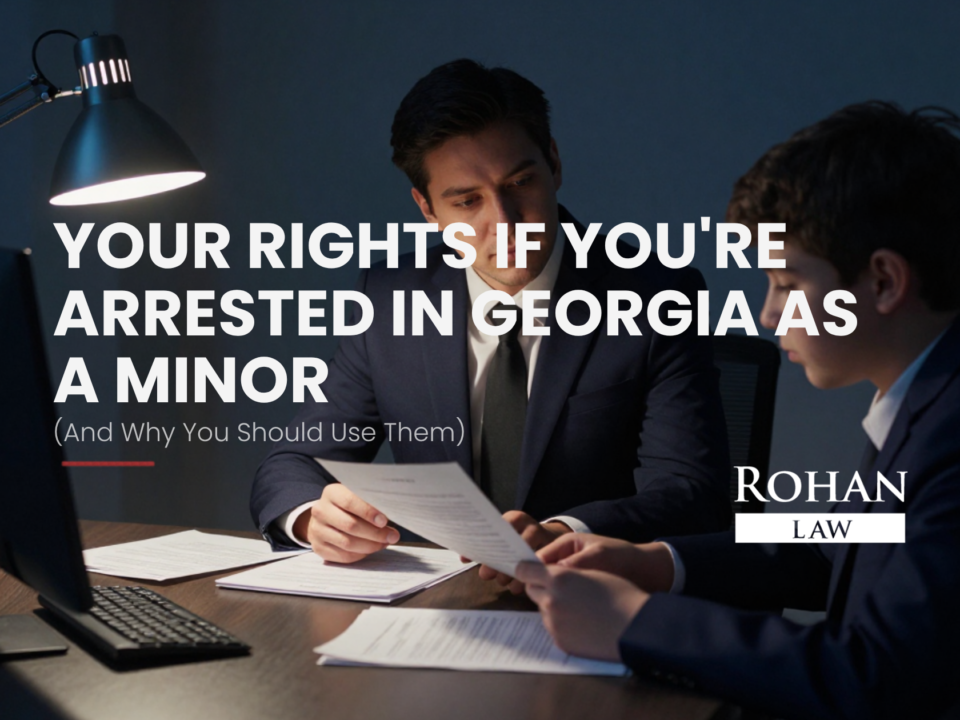 rights of minors arrested in Georgia
