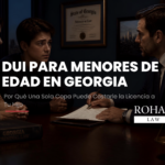 DUI para menores de edad en Georgia