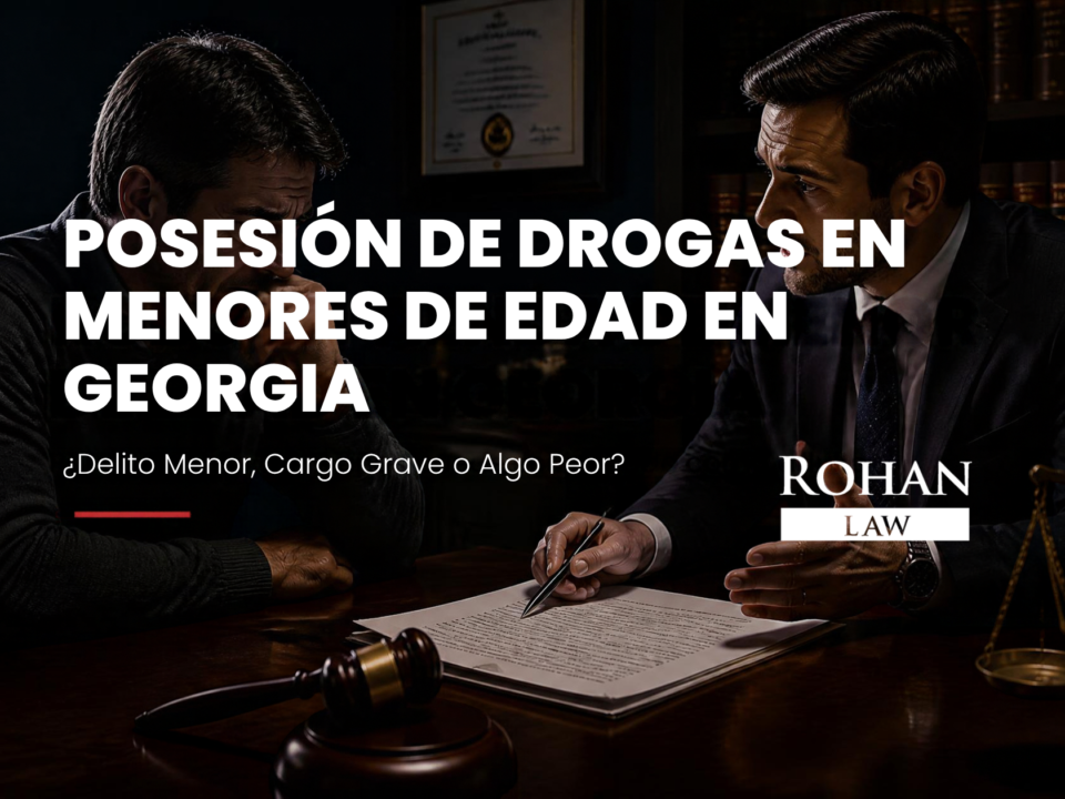 Posesión de Drogas de Menores de Edad en Georgia